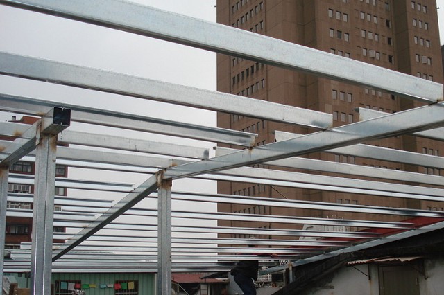 鐵皮教父 台中鐵皮屋工程施工實景